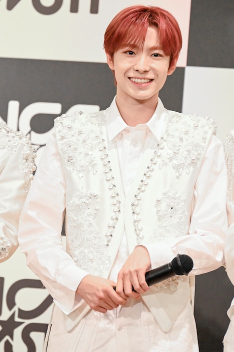 笑顔のユウシ。