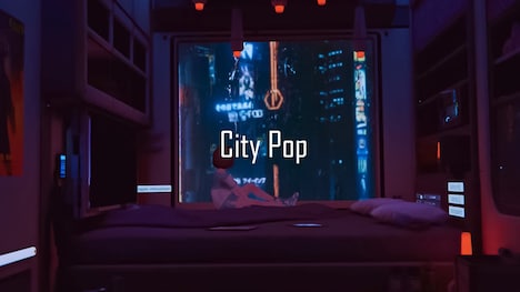 MONDEN MASAAKI「City Pop」ミュージックビデオのサムネイル。