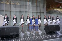 高嶺のなでしこ「美しく生きろ / 恋を知った世界」リリース記念イベントの様子。（撮影：林晋介）