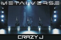METALVERSE「Crazy J」ライブミュージックビデオより。