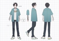 まふまふ×代々木アニメーション学院「嘘ラック」MVのキャラクタービジュアル。