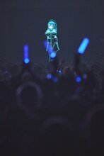 星街すいせい。（撮影：鳥居洋介）(c)VIA / TOY'S FACTORY (c)2016 COVER Corp.