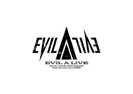 「EVIL A LIVE”」ロゴ