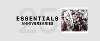 「ESSENTIALS ANNIVERSARIES」ビジュアル