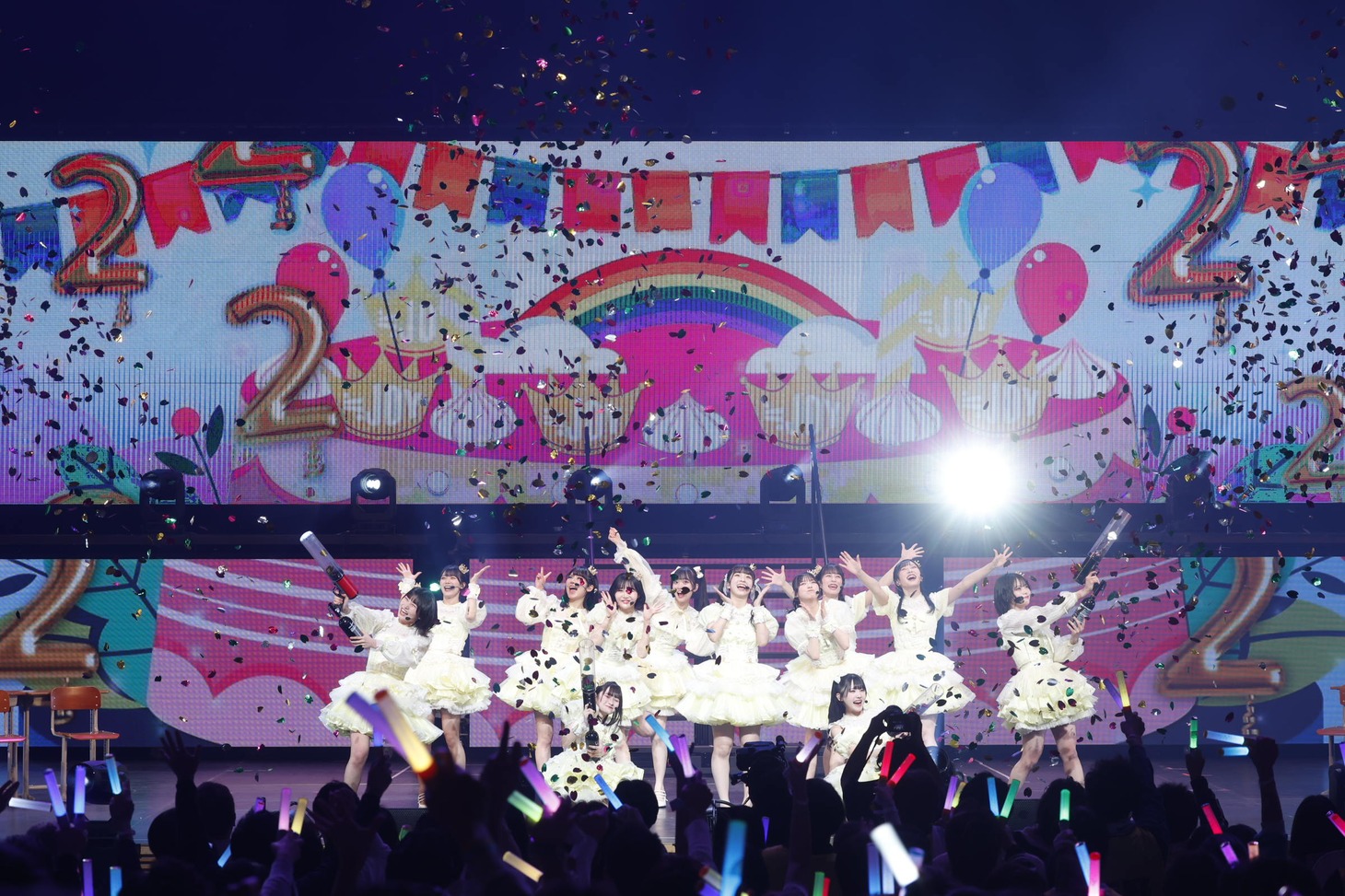 「≒JOY 2nd ANNIVERSARY PREMIUM CONCERT」の様子。(c)YOANI / ソニー・ミュージックレーベルズ