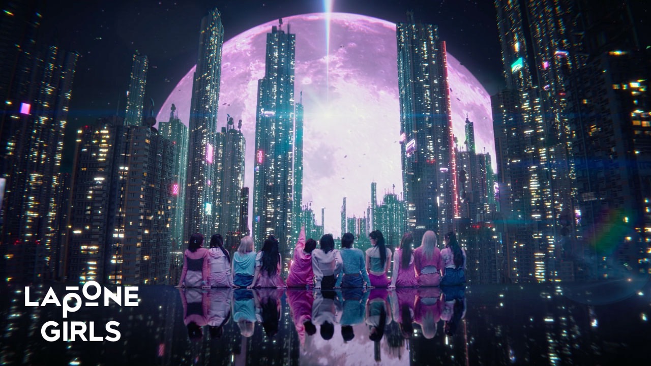 ME:I「Debut Concept Trailer」より。 (c)LAPONE GIRLS