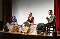 左からU-zhaan、石濱匡雄、小林宇志氏。