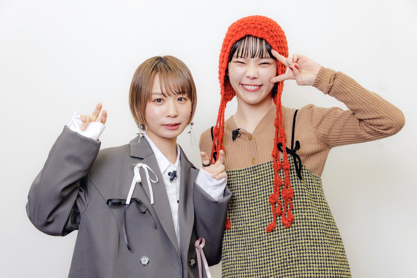 モモコグミカンパニーとアイナ・ジ・エンド。