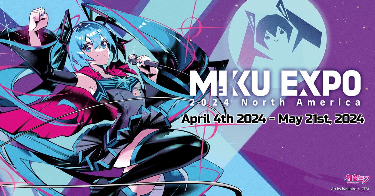 「HATSUNE MIKU EXPO 2024 North America」キービジュアル