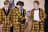 左からTAKUYA、FUMINORI、HARUKI、MORRIE。