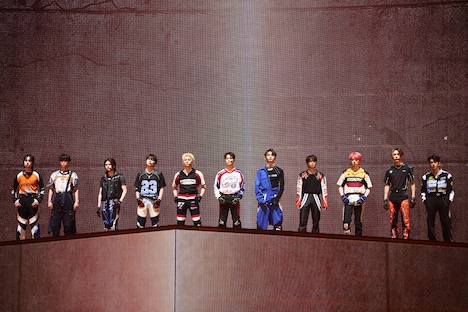 「INI 2ND ARENA LIVE TOUR [READY TO POP!] IN KYOCERA DOME OSAKA」大阪・京セラドーム大阪公演の様子。(c)LAPONE Entertainment