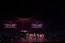 「INI 2ND ARENA LIVE TOUR [READY TO POP!] IN KYOCERA DOME OSAKA」大阪・京セラドーム大阪公演の様子。(c)LAPONE Entertainment