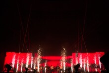 「INI 2ND ARENA LIVE TOUR [READY TO POP!] IN KYOCERA DOME OSAKA」大阪・京セラドーム大阪公演の様子。(c)LAPONE Entertainment