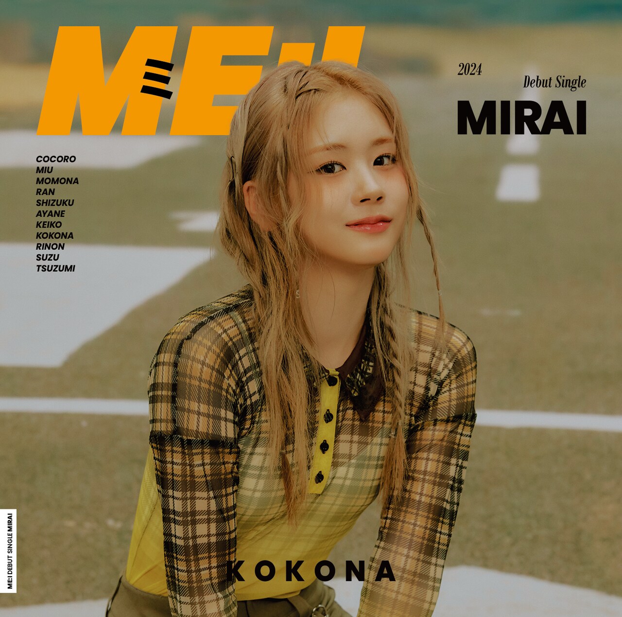 ME:I「MIRAI」FC限定盤KOKONAジャケット(c)LAPONE GIRLS - ME:I