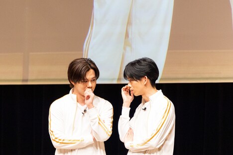 小笠原海と船津稜雅。