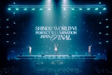 「SHINee WORLD VI [PERFECT ILLUMINATION] JAPAN FINAL LIVE in TOKYO DOME」の様子。（撮影：田中聖太郎）