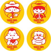 レコスケくんトレーディング缶バッジ