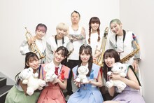 TEAM SHACHI、ブラス民のMOS、masasucks。（撮影：ヨシモリユウナ）