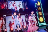 TEAM SHACHI「ライブハウスツアー2023-2024 WINTER～ライブスペクタクル！命短し、沸かせよ乙女～」東京公演の様子。（撮影：ヨシモリユウナ）