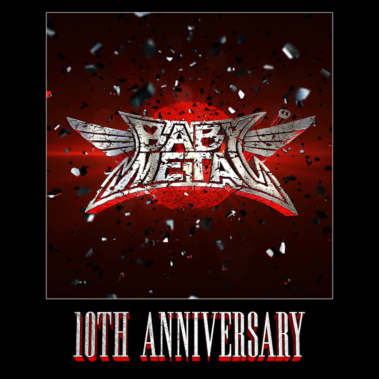 BABYMETAL「BABYMETAL」10周年キービジュアル