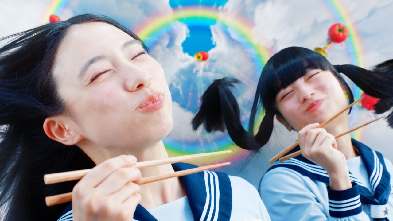 新しい学校のリーダーズ、カゴメでもはみ出していく！広告キャラクター