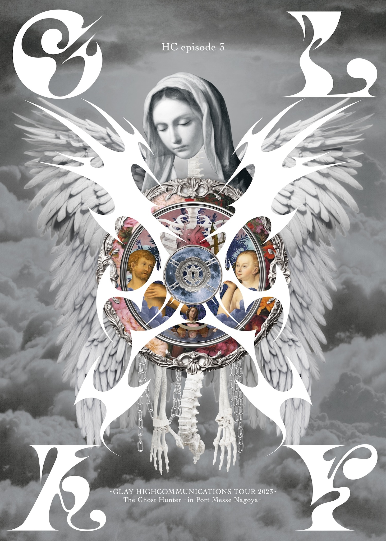 GLAY「HC episode 3 GLAY HIGHCOMMUNICATIONS TOUR 2023 -The Ghost Hunter- in Port Messe Nagoya」G-DIRECT限定盤ジャケット