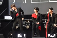 SANイチオシの「YUNHOさんの顔がカッコいい」パートを再現するYUNHO。