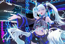 NARLOWボカロプロジェクトのビジュアル。