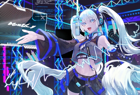 NARLOWボカロプロジェクトのビジュアル。