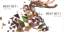 TRIPLANE「BEST SET I」「BEST SET II」ジャケット