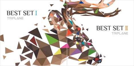 TRIPLANE「BEST SET I」「BEST SET II」ジャケット
