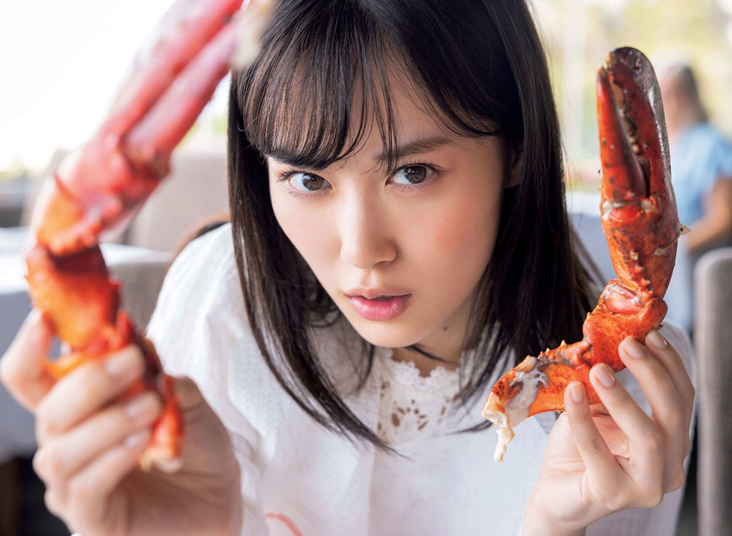 山下美月の2nd写真集「ヒロイン」より。（撮影：須江隆治[See]）