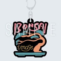 imase「凡才」タワーレコード限定盤の特典ラバーキーホルダー。