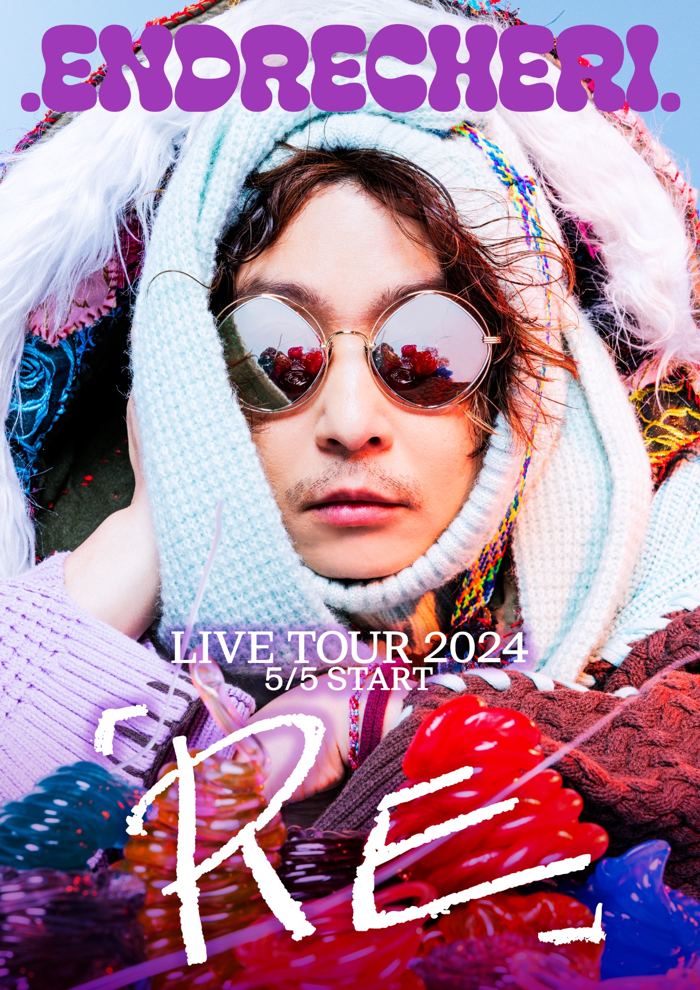 .ENDRECHERI. LIVE TOUR 2024「RE」フライヤー