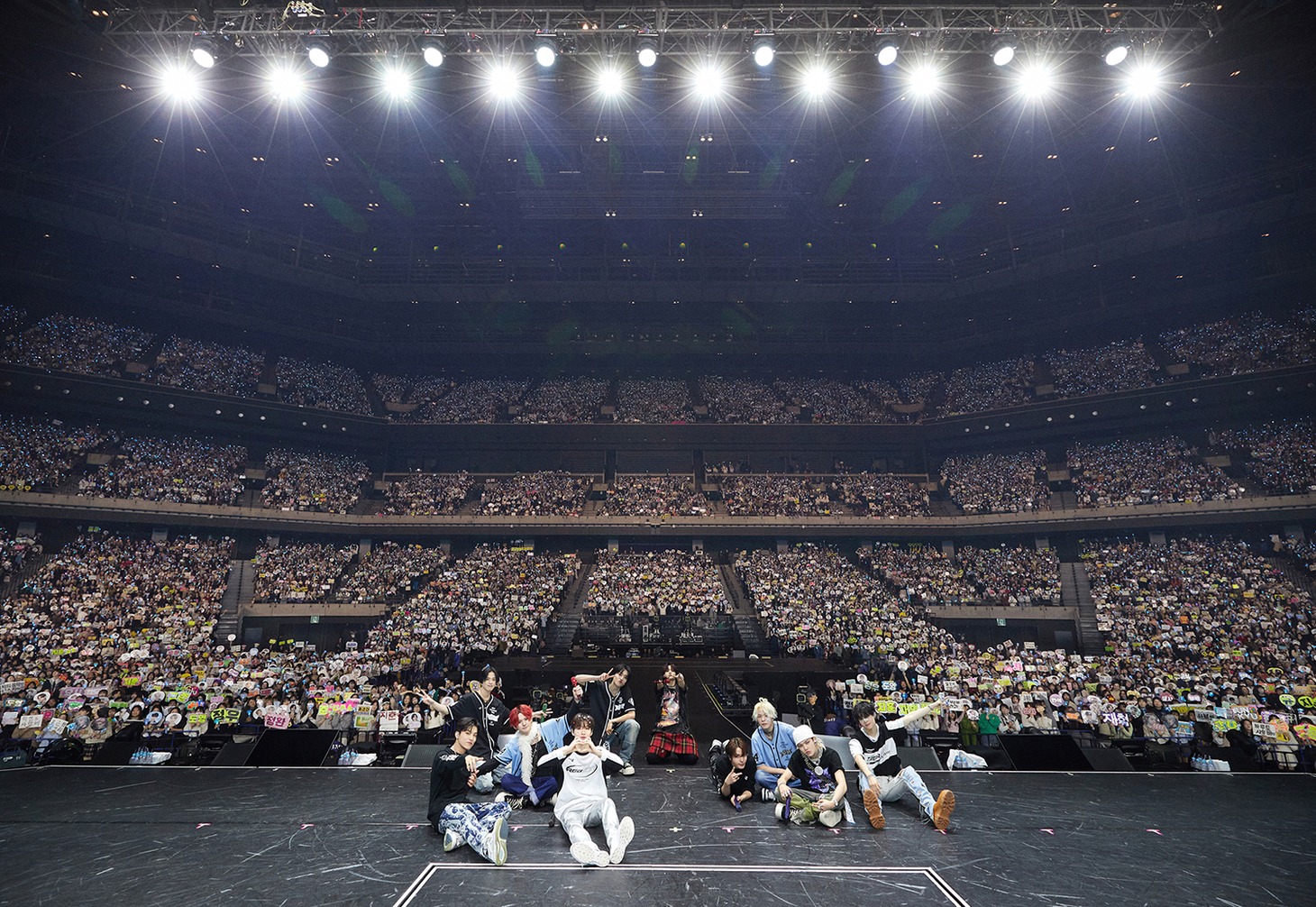 「2024 TREASURE TOUR [REBOOT] IN JAPAN」の様子。