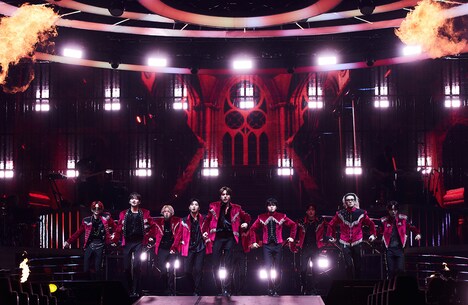 「2024 TREASURE TOUR [REBOOT] IN JAPAN」の様子。