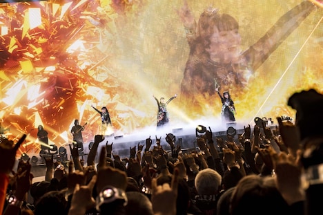 BABYMETAL（Photo by  Takeshi Yao）