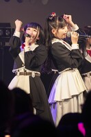 高嶺のなでしこの涼海すう、籾山ひめり。（Photo by MAYUMI）