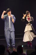 左から星野一成、東山恵里沙（高嶺のなでしこ）。（Photo by MAYUMI）