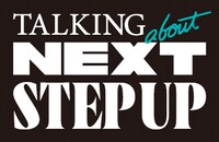 「TALKING about NEXT STEP UP」ロゴ