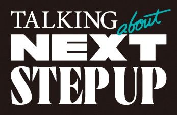 「TALKING about NEXT STEP UP」ロゴ
