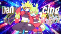 チバニャン＆Giga「のぼせもんHERO feat. 鏡音レン ずんだもん」ミュージックビデオより。