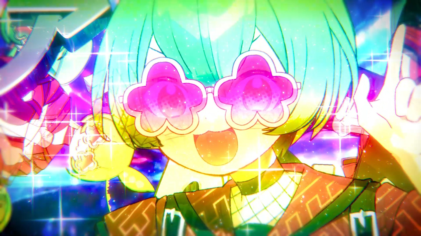 チバニャン＆Giga「のぼせもんHERO feat. 鏡音レン ずんだもん」ミュージックビデオより。