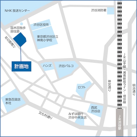 バンダイナムコベースが運営する新コンサートホールの地図。