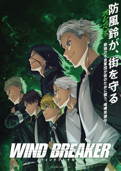 アニメ「WIND BREAKER」キービジュアル (c)にいさとる・講談社／WIND BREAKER Project