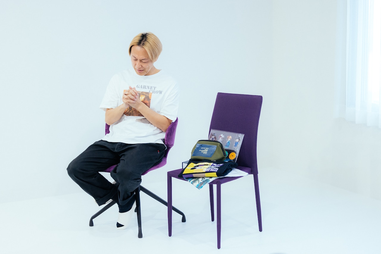 GARNET CROWの復活を祈るお見送り芸人しんいち。