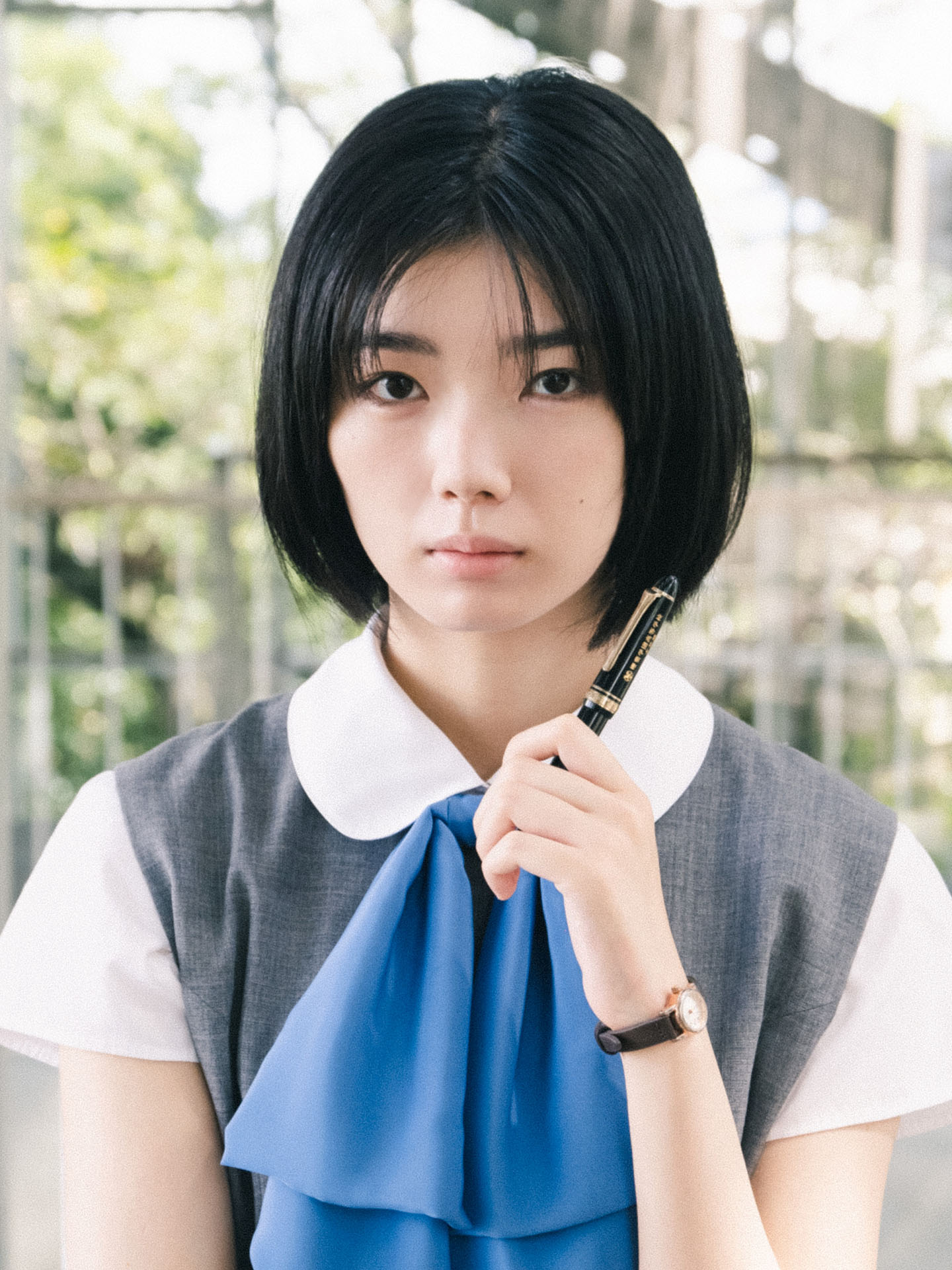 藤吉夏鈴（櫻坂46） (c)2024「新米記者トロッ子　私がやらねば誰がやる！」製作委員会