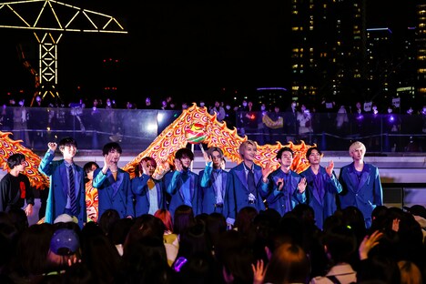 SUPER★DRAGON(撮影:笹森健一)