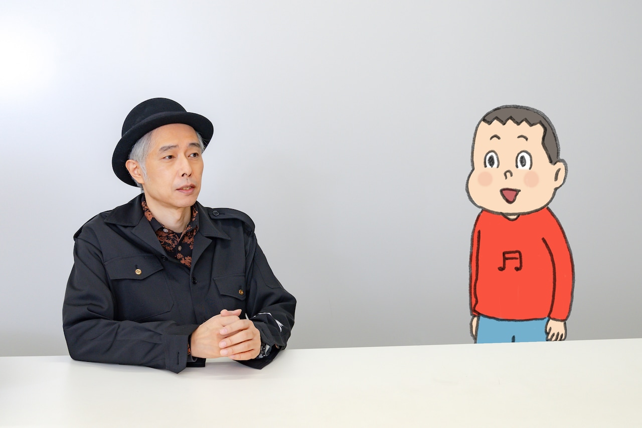 “花粉症の人”にカテゴライズされる大槻ケンヂさんとキニナル君。