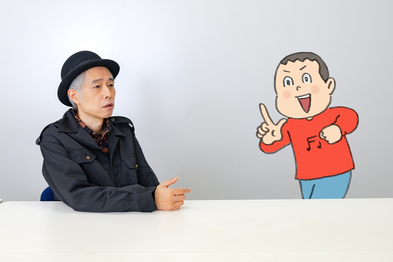 「誰も自分の話を聞かない」とボヤく大槻さんと、「聞いてます！」と語気を強めるキニナル君。